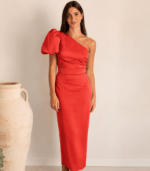 Vestido Freyja (Coral)