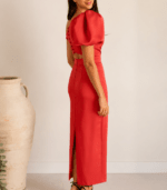 Vestido Freyja (Coral) - Imagen 3