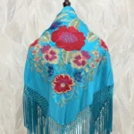 Mantoncillo Agatha (Turquesa)