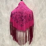Mantoncillo Pavo Real (Magenta)
