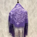 Mantoncillo Pavo Real (Morado)