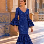 Vestido de flamenca Córdoba – Azul