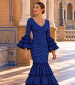 Vestido de flamenca Córdoba – Azul