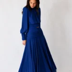 Vestido Omaira Azulina