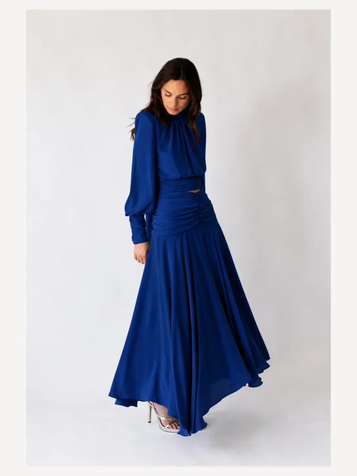 Vestido Omaira Azulina - Imagen 3