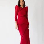 Vestido Alba Rojo