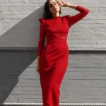 Vestido Lea Rojo